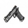 ABZAV|Hi-Capa 6 Force A Silver Barrel Full Metal GBB Dual Tone WE