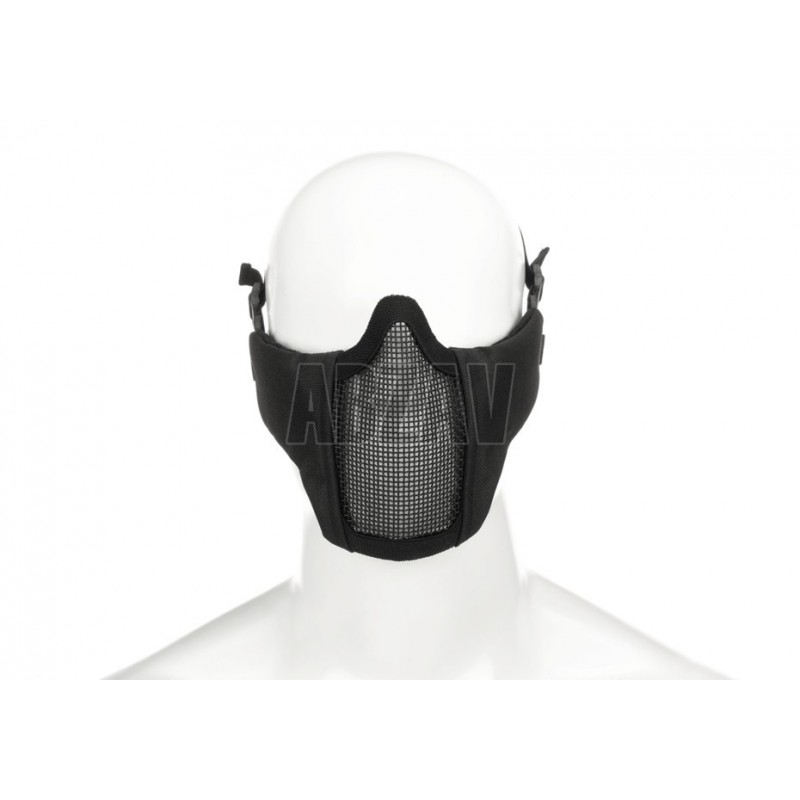 ABZAV|Mk.II Steel Half Face Mask Black Invader Gear