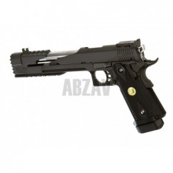 ABZAV|Hi-Capa 7 Full Metal Dragon GBB Black WE
