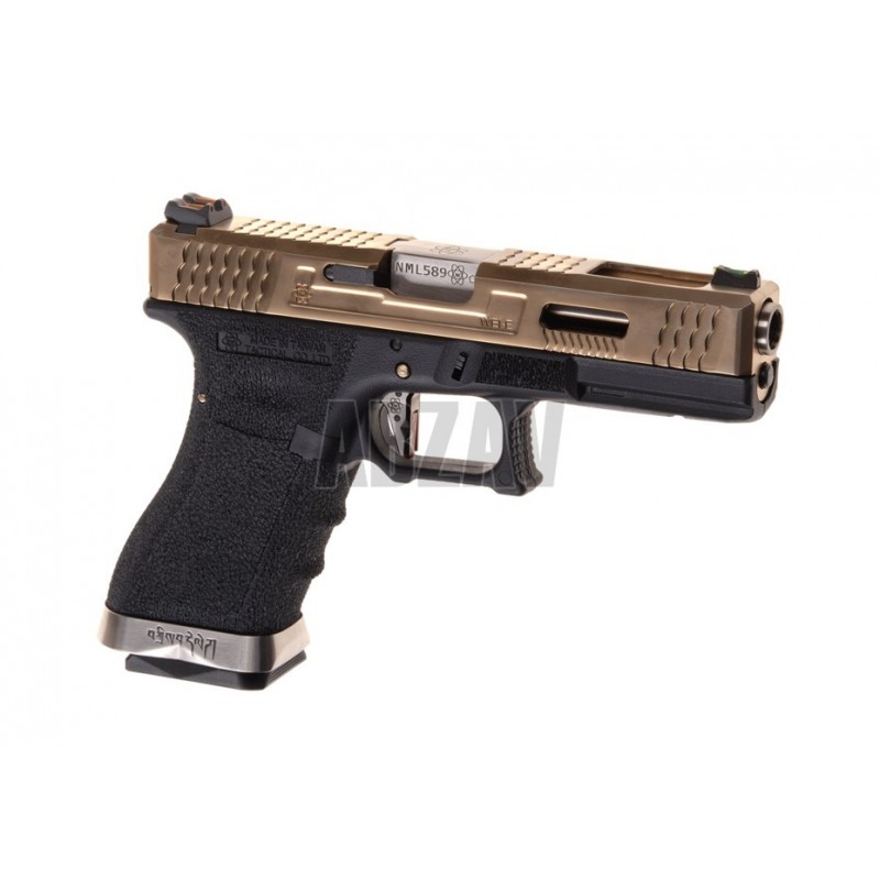 ABZAV|WE18C Custom Metal Version GBB Gold WE
