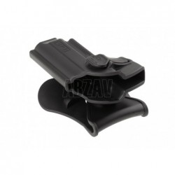 ABZAV|Paddle Holster for WE / KJW / KWA / TM M9 Black Amomax