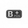 ABZAV|Bloodtype Rubber Patch B Pos SWAT JTG
