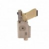 ABZAV|Holster Ridg G17 And Lamp Tan Nuprol