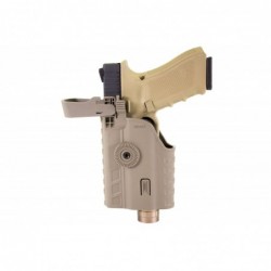 ABZAV|Holster Ridg G17 And Lamp Tan Nuprol