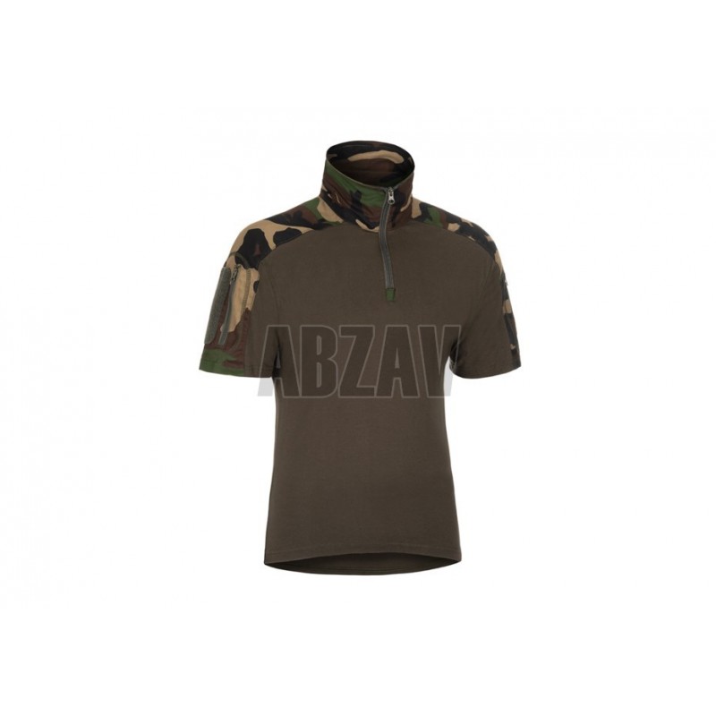 ABZAV|Combat Shirt Short Sleeve Woodland M Invader Gear