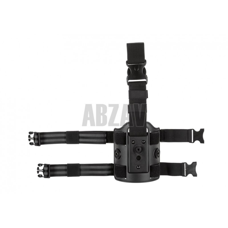 ABZAV|Drop Leg Platform Black Amomax