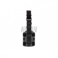 ABZAV|Drop Leg Platform Black Amomax