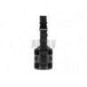 ABZAV|Drop Leg Platform Black Amomax