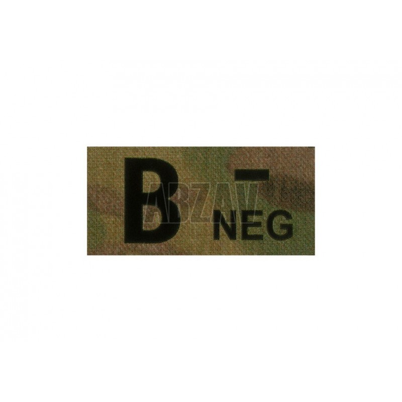 ABZAV|B Neg IR Patch Multicam Clawgear