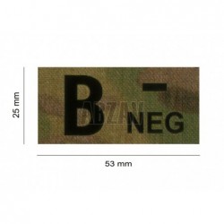 ABZAV|B Neg IR Patch Multicam Clawgear