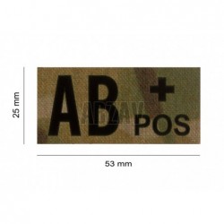 ABZAV|AB Pos IR Patch Multicam Clawgear