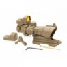 ABZAV|4x32 QD Combo Combat Scope Desert Aim-O