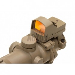 ABZAV|4x32 QD Combo Combat Scope Desert Aim-O