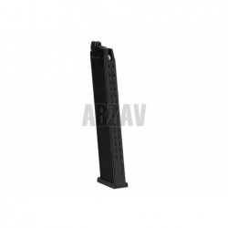 ABZAV|Magazine WE17 / WE18C GBB Extended Capacity 50rds Black WE