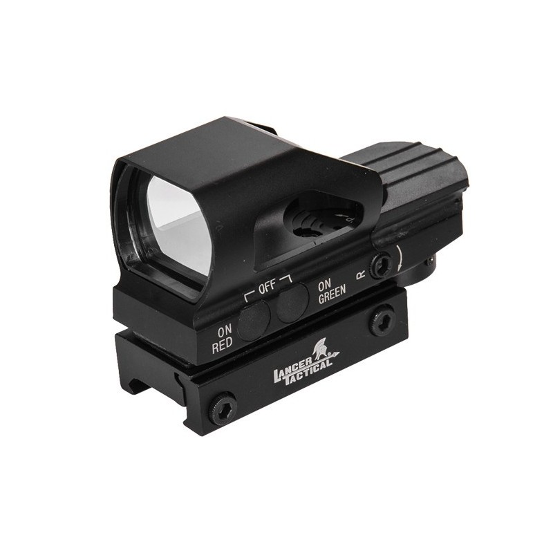 ABZAV|4 Reticle Reflex Sight Red And Green Lancer Tactical