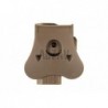 ABZAV|Paddle Holster for WE17 / KJW17 / TM17 Dark Earth Amomax