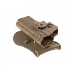 ABZAV|Paddle Holster for WE17 / KJW17 / TM17 Dark Earth Amomax
