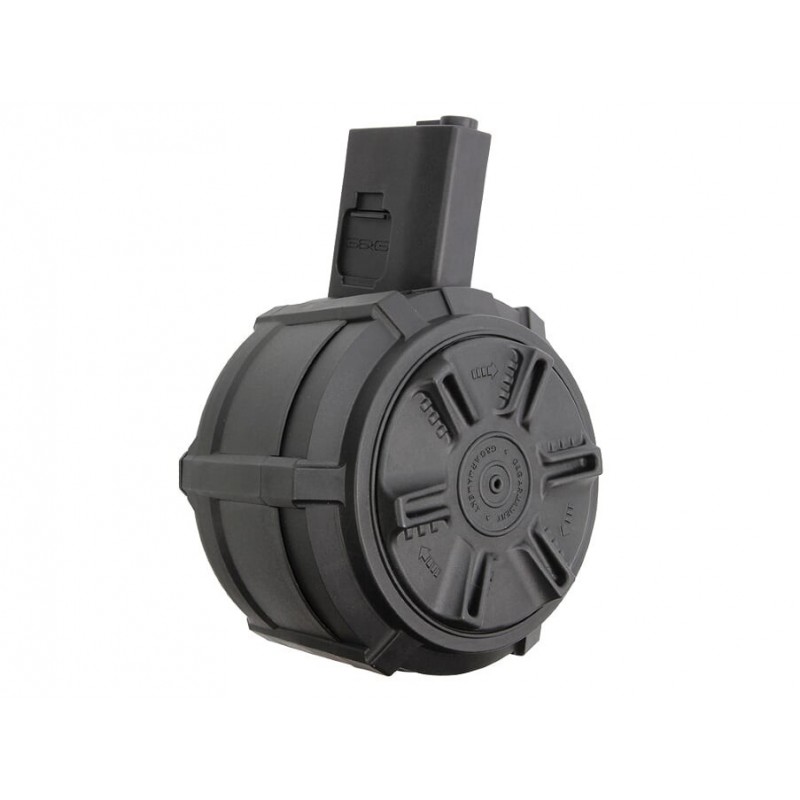 ABZAV|Electric Magazine Drum 2300RDS For M4/M16 (Battery Excluded) G&G