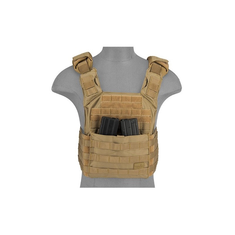 ABZAV|SPAC Plate Carrier Tan Lancer Tactical