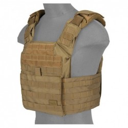 ABZAV|SPAC Plate Carrier Tan Lancer Tactical