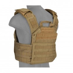 ABZAV|SPAC Plate Carrier Tan Lancer Tactical