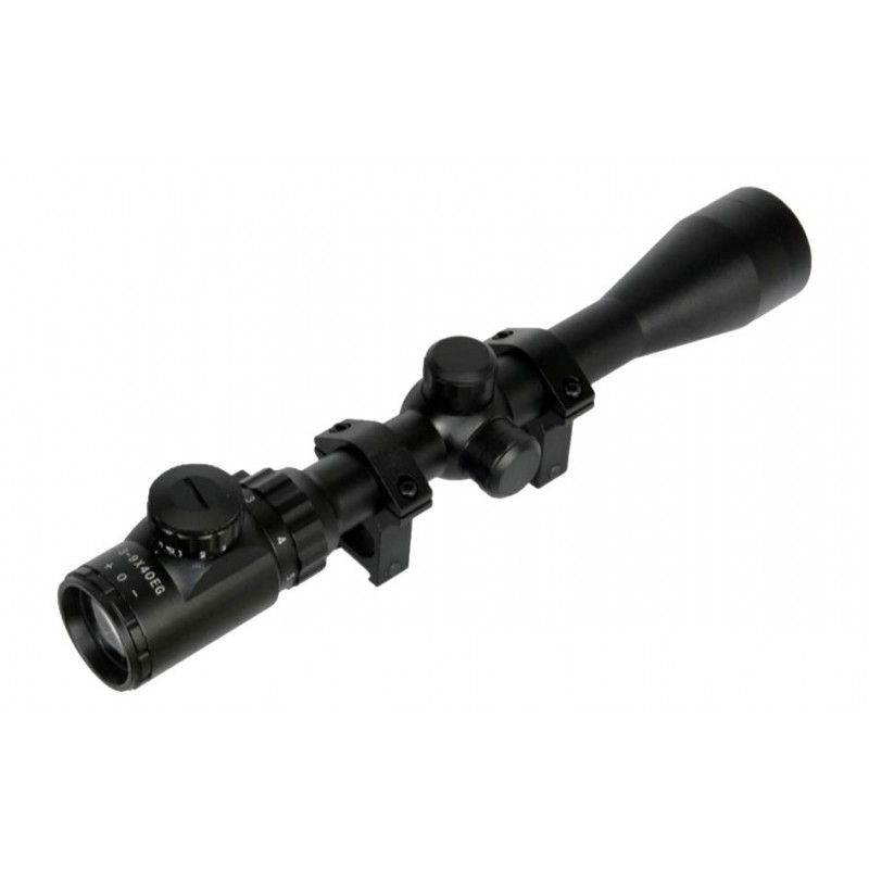 ABZAV|3-9 x 40 Illuminated Red and Green Scope Lancer Tactical