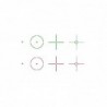 ABZAV|4 reticles red / green dot Reflex sight Black Lancer Tactical