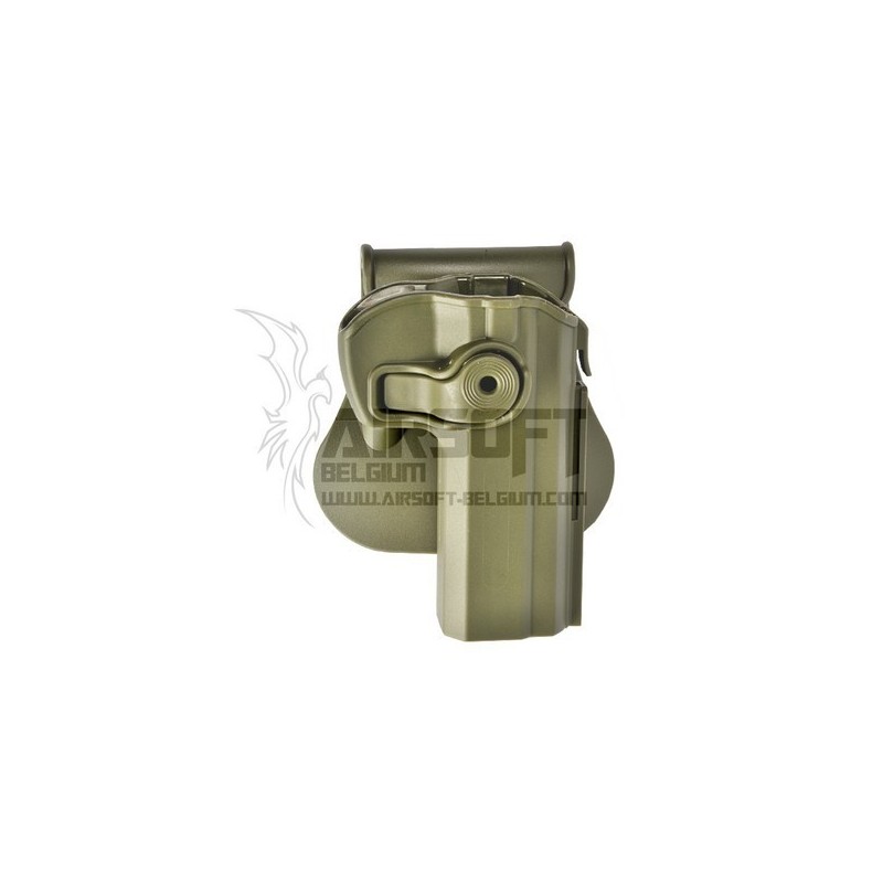 ABZAV|Roto Paddle Holster CZ75 / CZ75B Compact OD  IMI Defense