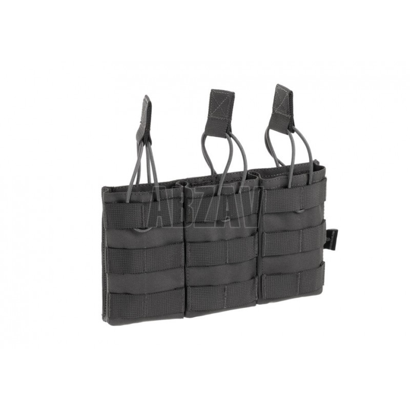 ABZAV|5.56 Triple Direct Action Mag Pouch Wolf Grey Invader Gear