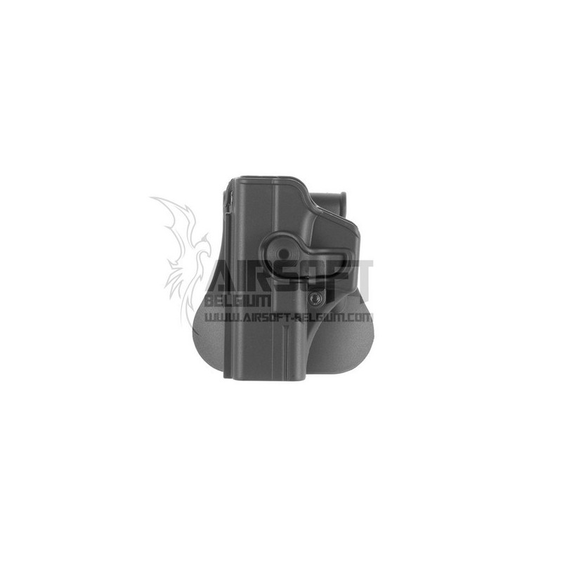 ABZAV|Roto Paddle Holster Glock 19 Left Black  IMI Defense