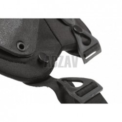 ABZAV|XPD  Knee  Pads  Black  (Invader  Gear)