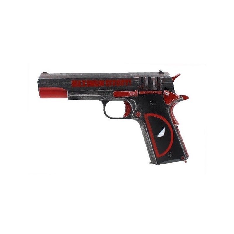 ABZAV|1911 NE2201 Black And Red Gas GBB