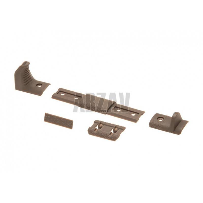 ABZAV|M-Lok & Keymod Hand Stop Kit Dark Earth MP