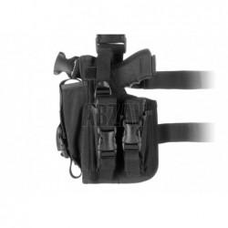 ABZAV|SOF Holster Left Black Invader Gear
