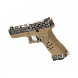 ABZAV|VX0110 Hex-Cut Metal Version GBB AW Custom