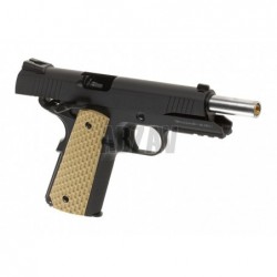 ABZAV|Desert Warrior 5.1 Full Metal GBB Black WE