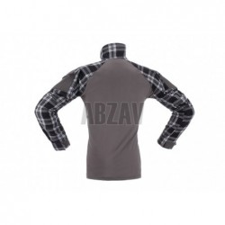 ABZAV|Flannel Combat Shirt Black L Invader Gear