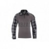 ABZAV|Flannel Combat Shirt Black L Invader Gear